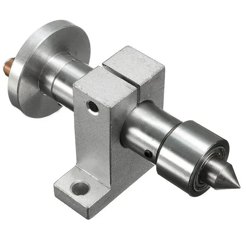 

New Adjustable Double Bearing Live Revolving Centre DIY For Mini Lathe Machine Woodworking Tool