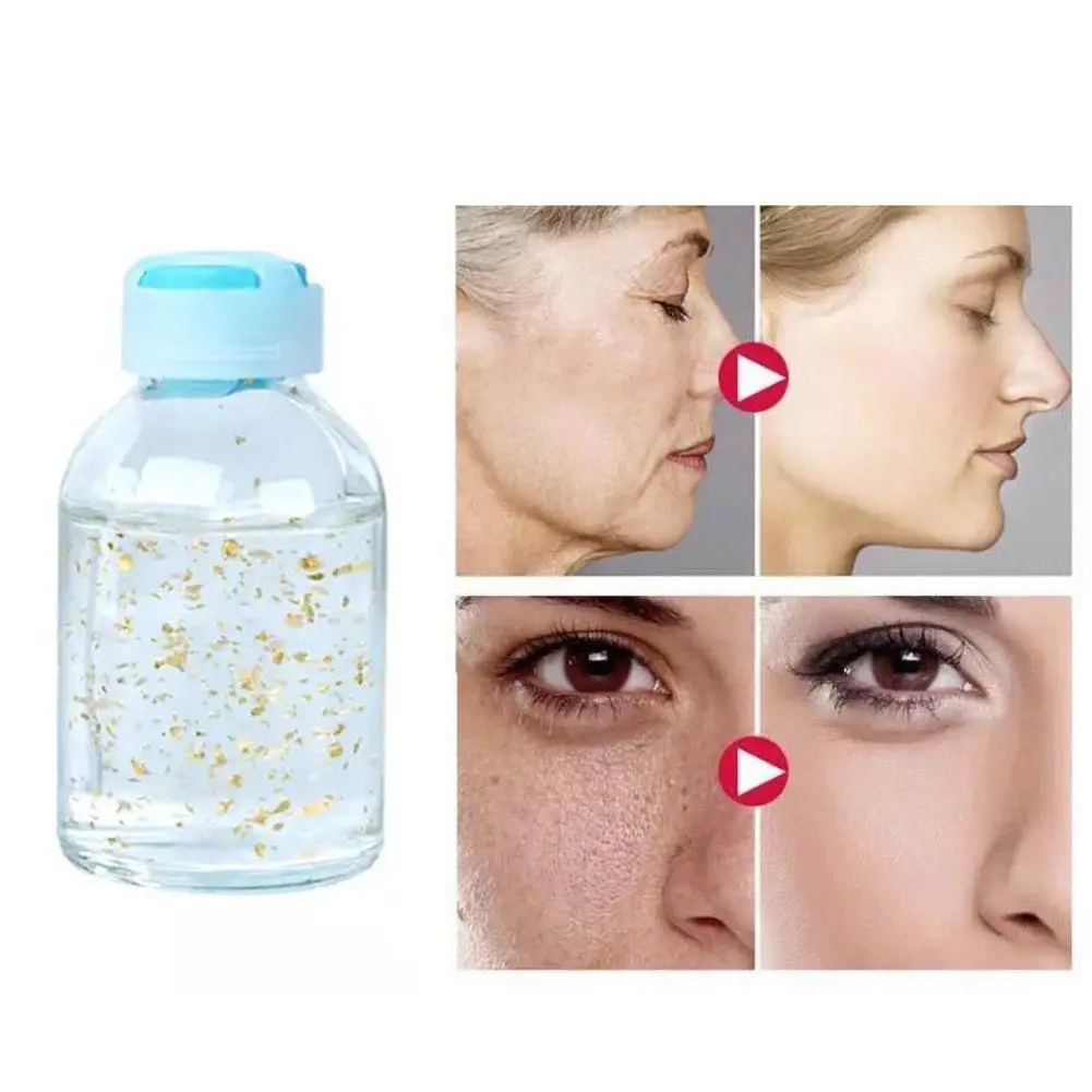 Сыворотка с коллагеном из чистого золота 30 мл 24 К Омолаживающая отбеливание акне