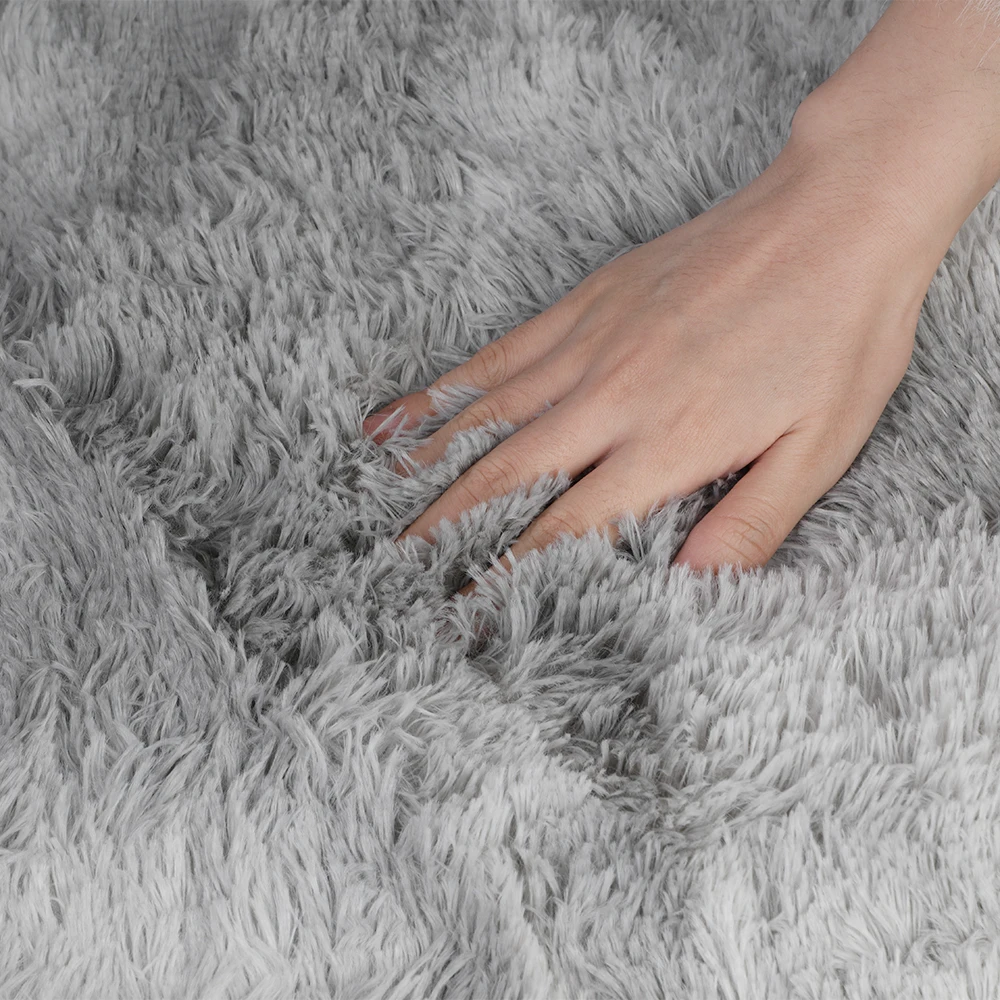 Мультиразмерный ковер для спальни водопоглощающий гостиной окрашенный плюш