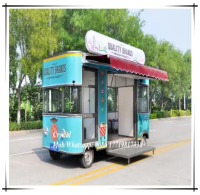 Утвержденный 5m для жареной курицы пива уличный электрический грузовик пищевых