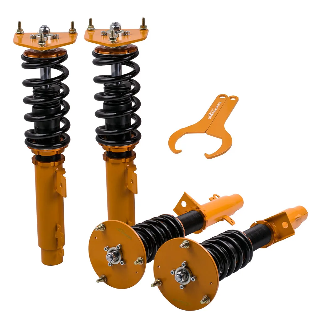 

maxpeedingrods 4x Coilover Kits for Ford Taurus Sedan 1996-2007 Adj Height Shock Absorbers Struts