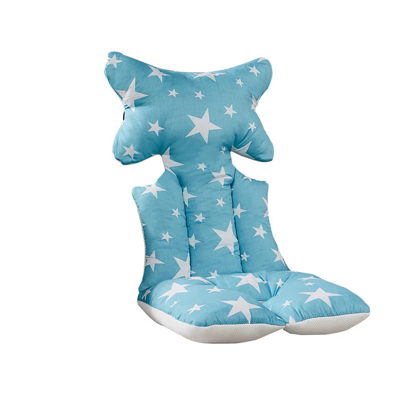 Головка Поддержка Коляска из хлопка и льна для малышей с подкладкой на