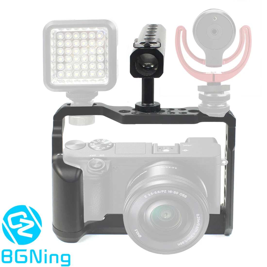 Алюминиевый корпус для фотоаппарата BGNing осветительный прибор фотосъемки