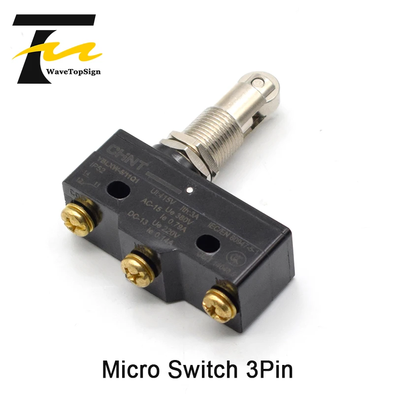 WaveTopSign микро переключатель 3Pin маленький ограничитель колеса YBLXW 5/11Q1 механический