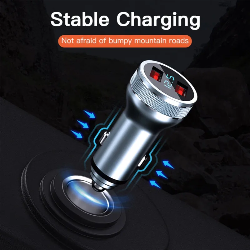 USB Автомобильное зарядное устройство для iphone 12 11 36 Вт Quick Charge 3 0 быстрой зарядки