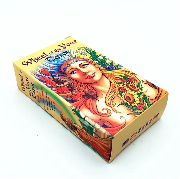 

78-card English tarot Wheel Of Year Read Fate Tarot Card For Personal Use Board Game