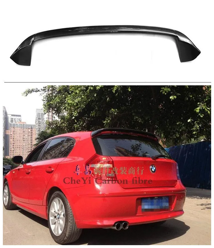 

High quality Carbon Fiber Car Rear Trunk Lip Spoiler Wing Fits For BMW F20 2-Door F21 Hatchback 116i 118i 120i 125i 135i 2012-2