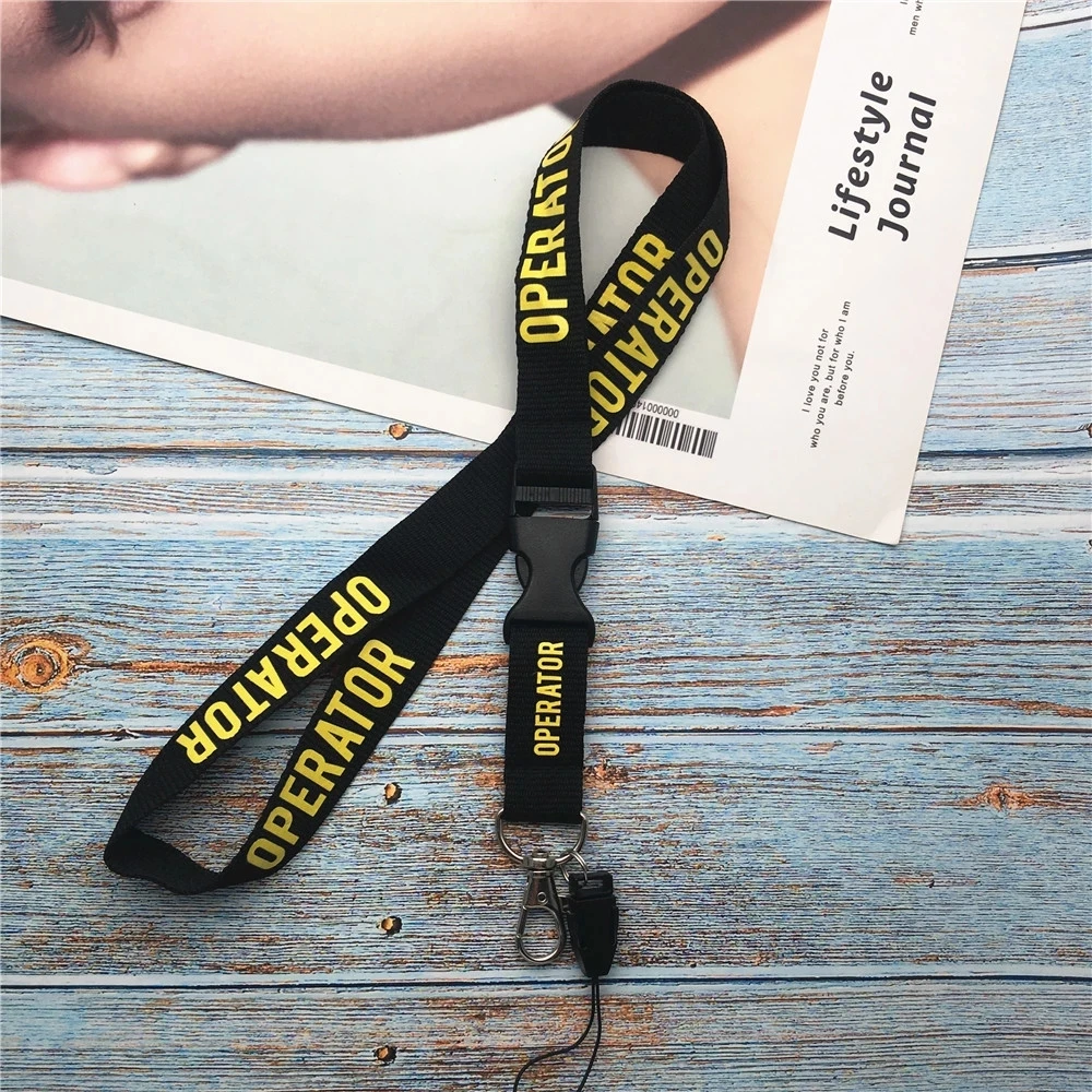 Модные бирки с листьями ремни на шею ремешки для ключей ID Card Pass тренажерный зал