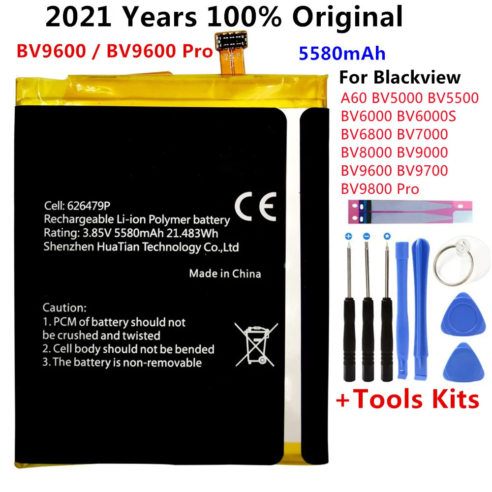 

100% Original NEW 10000mAh BV9600 Battery For Blackview BV9600/ BV9600 Pro Phone Latest Production Battery+Tools