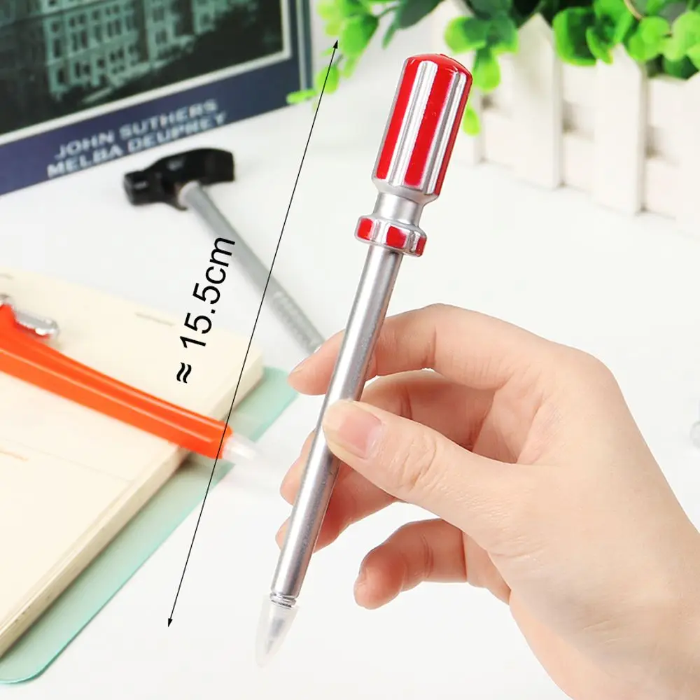 

Creative Ballpoint Pens Simulation Hardware Tools Vise Hand Knife Hammer Novely Stationery Pen Office School Supplies Kids Boy G