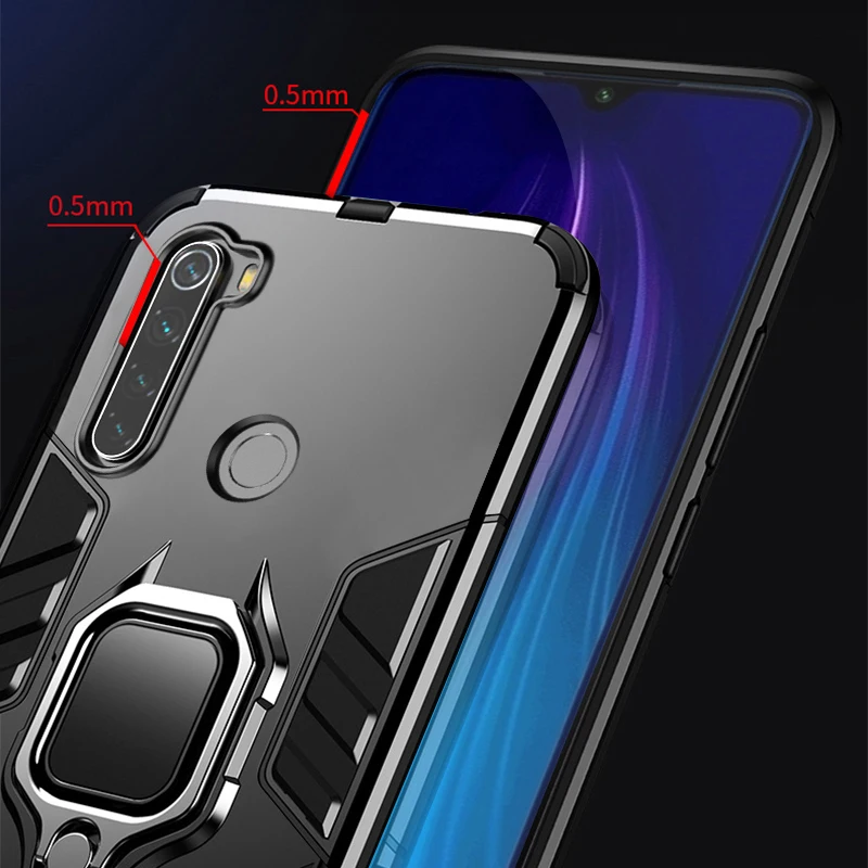 Xiaomi Redmi Note 8T чехол для Xiaomi Redmi Note 8 чехол противоударный чехол Полная защита чехол для телефона для Redmi Note 8 чехол бампер