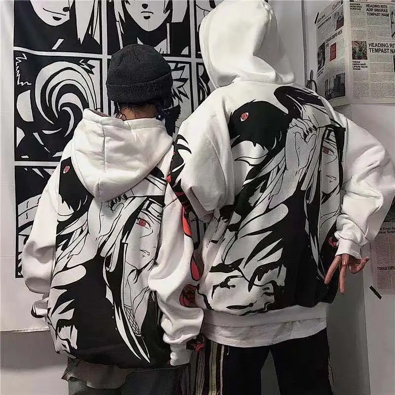 Мужская модная толстовка с 3D-принтом колесо крови Наруто Харадзюку уличная