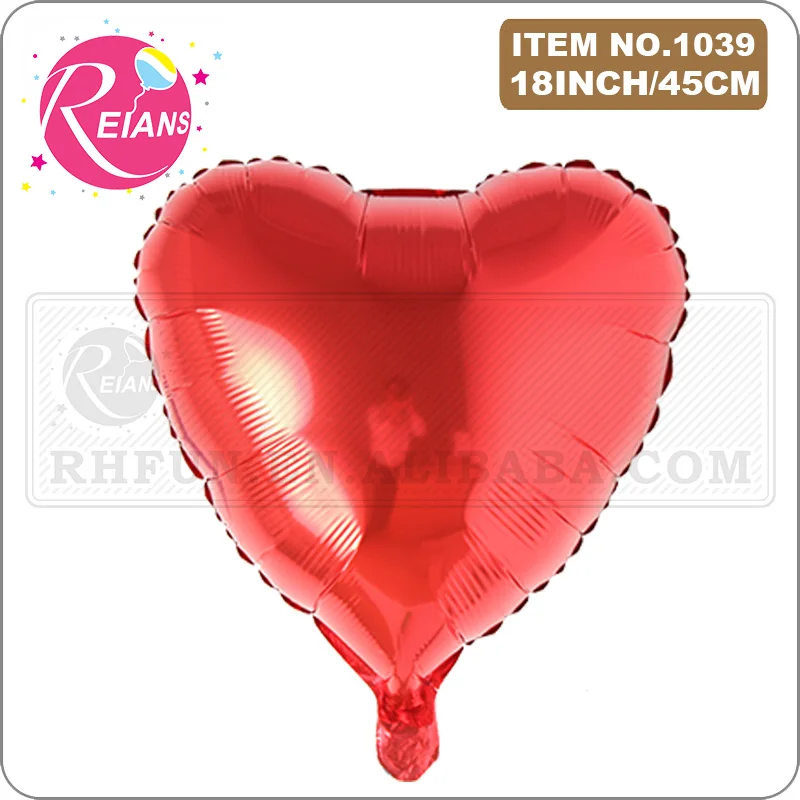 Гелиевые металлические шары в виде сердца 18 дюймов 45 см|Воздушные и аксессуары| |