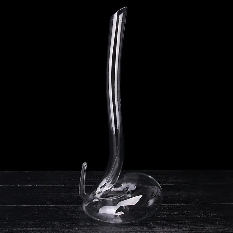 

Glass Decanter Creative Snake-shaped Transparent 1.1/2L Wine Pot Dispenser Flagon Hotel Bar Home Kitchen Decoration Supplies