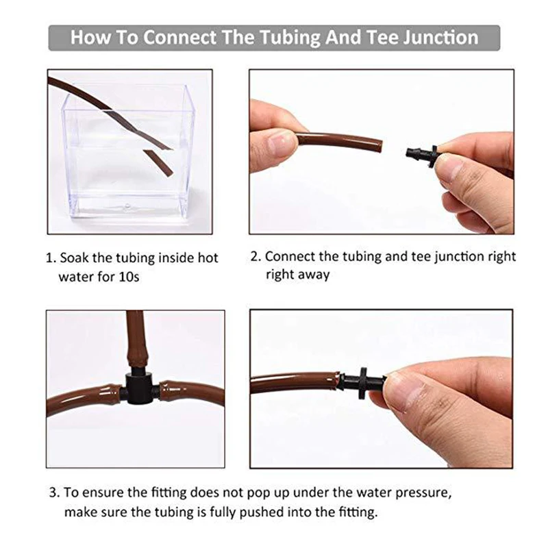 20 м DIY микро-воды для полива и орошения Системы Парниковый Сад Завод