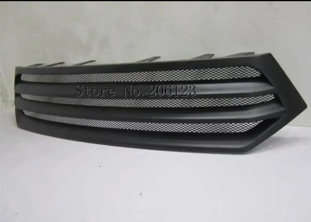 Накладки на решетку радиатора матовые черные полимерные для TOYOTA Highlander 2012-2013 1 шт. |