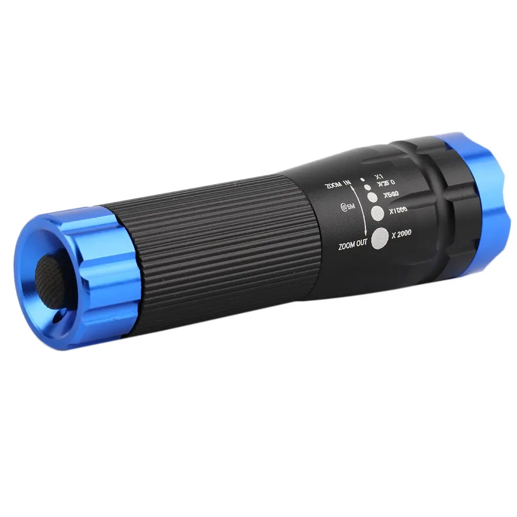 

LED Mini Aluminium Alloy Ultra Bright Battery Powered Flashlight Torch
