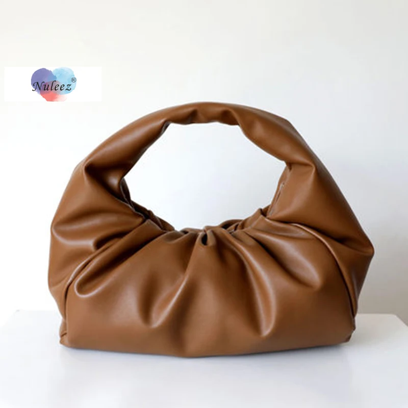 Большая Сумка-тоут Nuleez для женщин из натуральной воловьей кожи модная дамская
