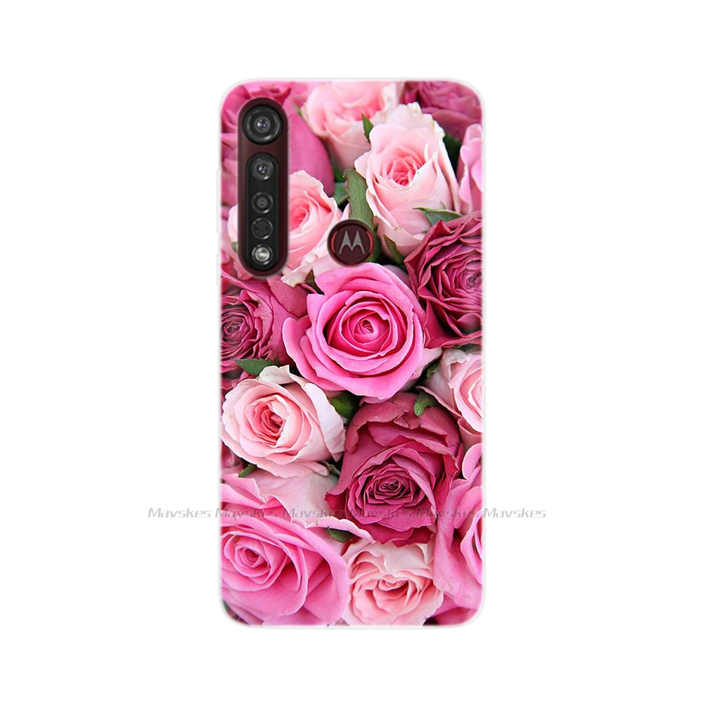 For Motorola Moto G8 Plus Case Soft TPU Silicone Phone Cover For Moto G8 Play Case Cover Fundas for MOTO G8 Plus G8Play Mask