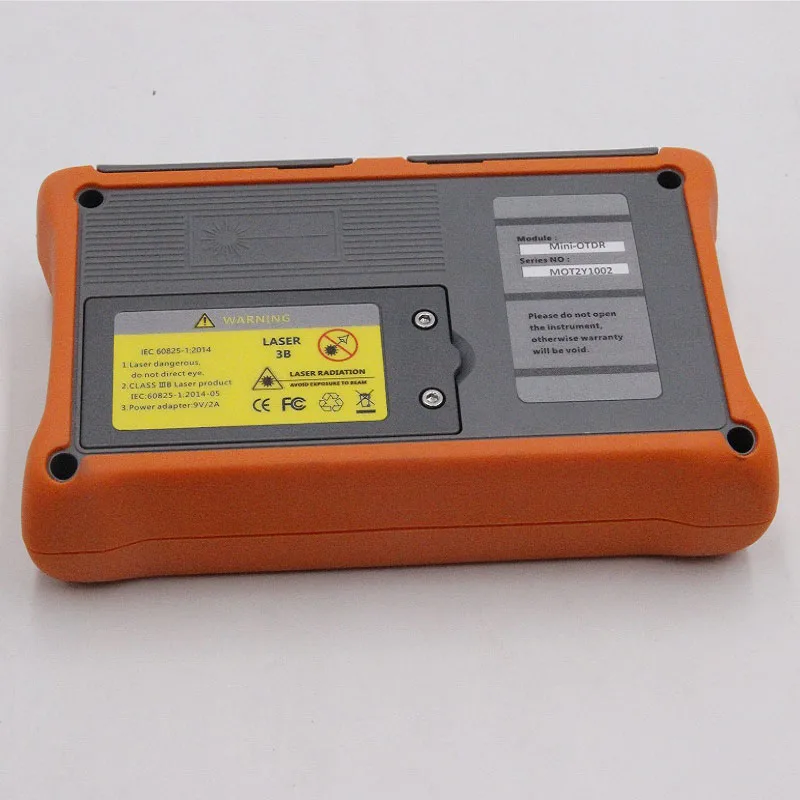 Активное волокно живой тест Мини OTDR 1550nm 20 дБ Оптическое отражает сенсорный экран