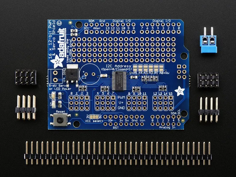 

6-Channel 12-bit PWM/Servo Shield-I2C Private Servo Controller Module