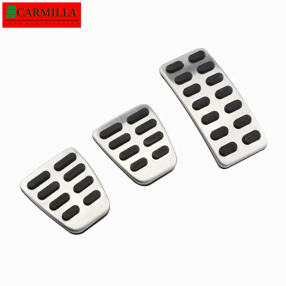 Стайлинг автомобиля из нержавеющей стали Накладка на педаль для Kia K2 Rio Soul Hyundai Creta