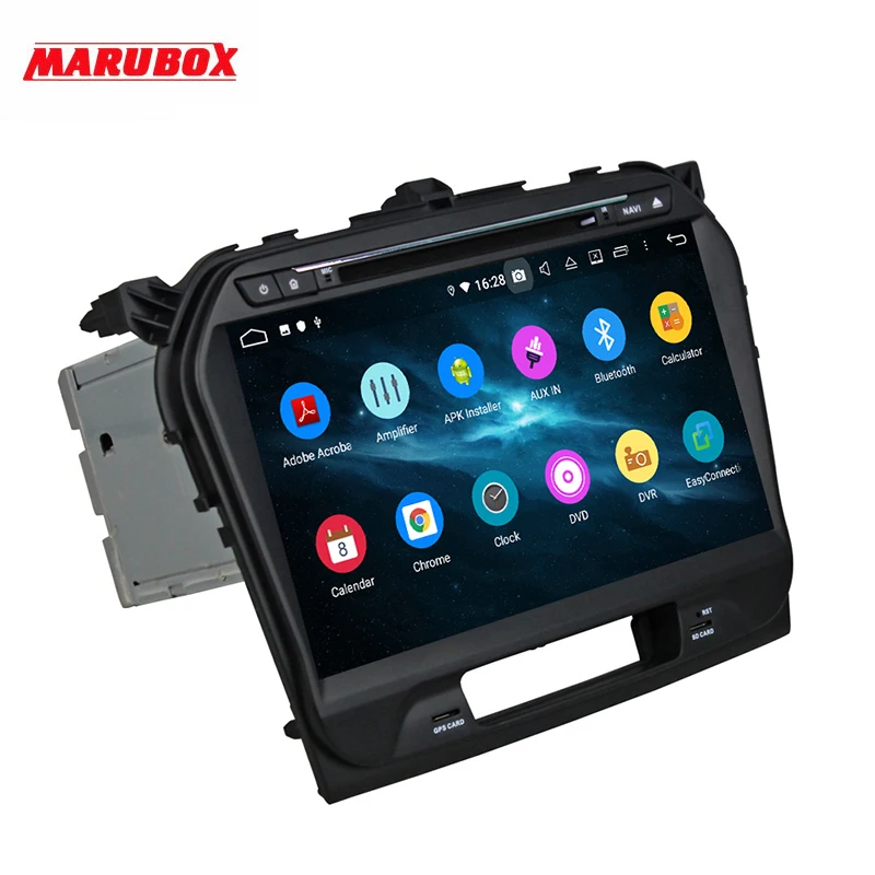 Marubox KD1100 DSP, 64 ГБ головное устройство для Suzuki Vitara, Автомобильный мультимедийный плеер, 8 ядер с системой Android 9,0