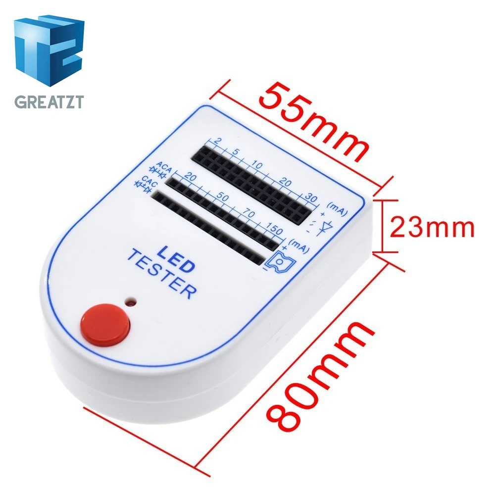 GREATZT 2 ~ 150mA мини удобный светодиодный Тесты коробка er для светильник излучающая