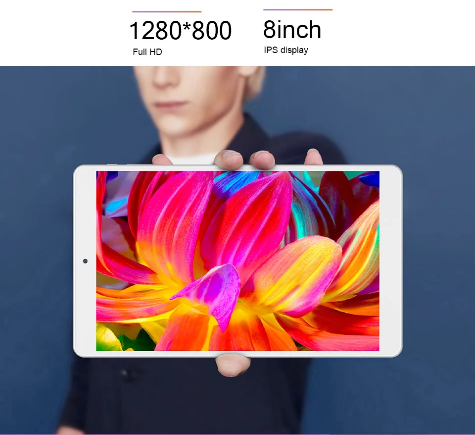 Teclast P80 Pro планшет Android сенсорный экран 8 дюймов 1280*800 3 ГБ ОЗУ 16 Гб ПЗУ двойной WiFi Android 7,0 MTK8163 четырехъядерный планшет gps