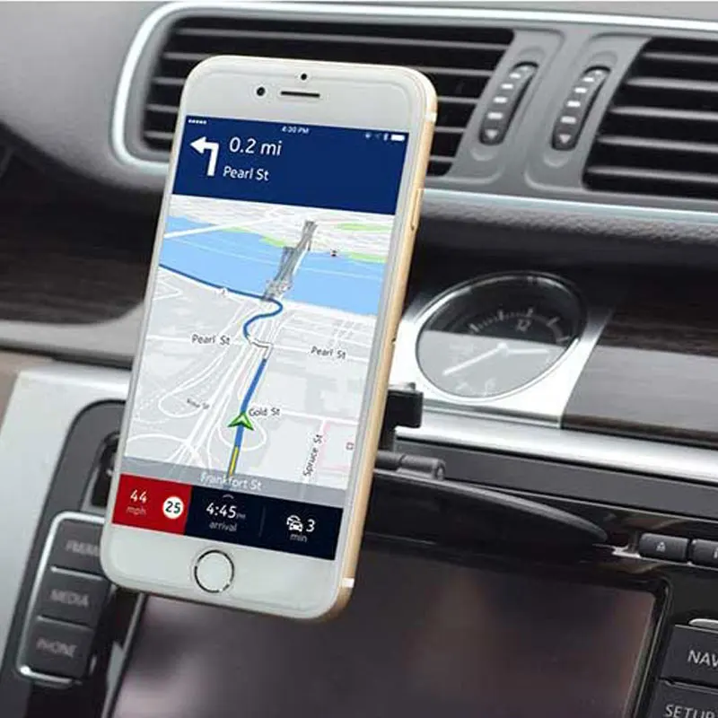 Магнитный держатель со слотом CD для телефона автомобильный iPhone X 11 8 Plus магнитный