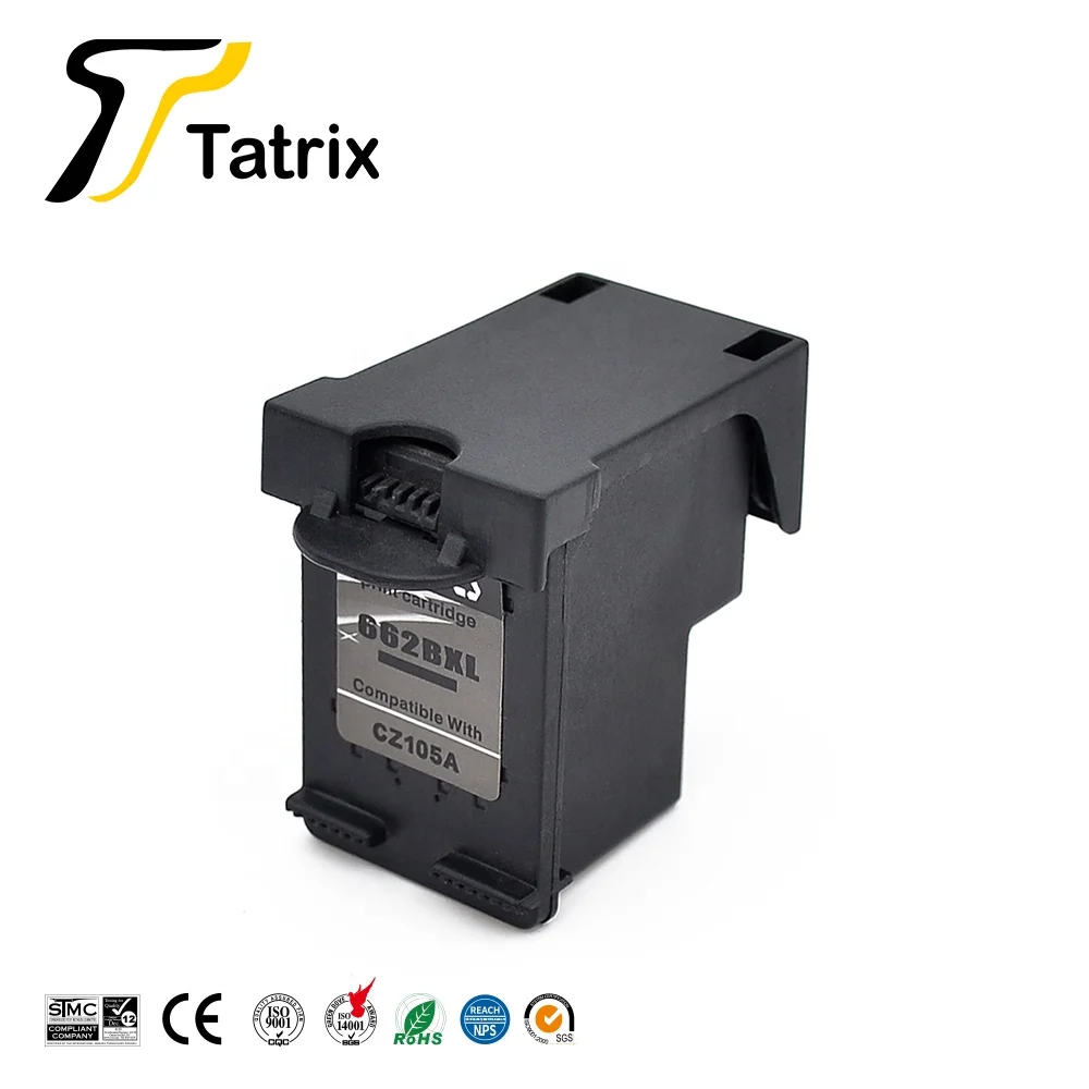 Tatrix 662 XL 662XL Premium Remanufactured Color Inkjet Ink Cartridge for HP Deskjet Advantage 1015 3545 Printer | Компьютеры и офис