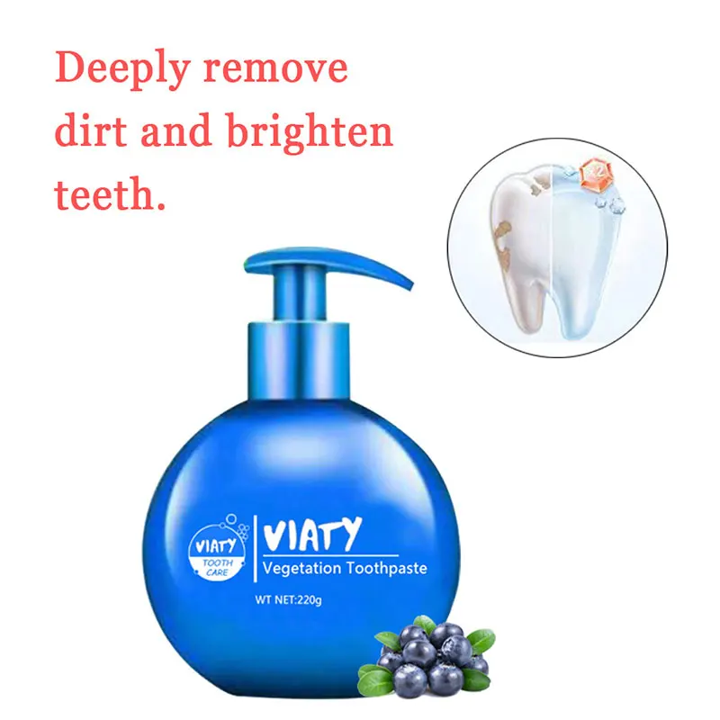 Press Type Baking Soda Whitening Toothpaste Portable Large-capacity High Effective Oral ProtectR1 | Красота и здоровье