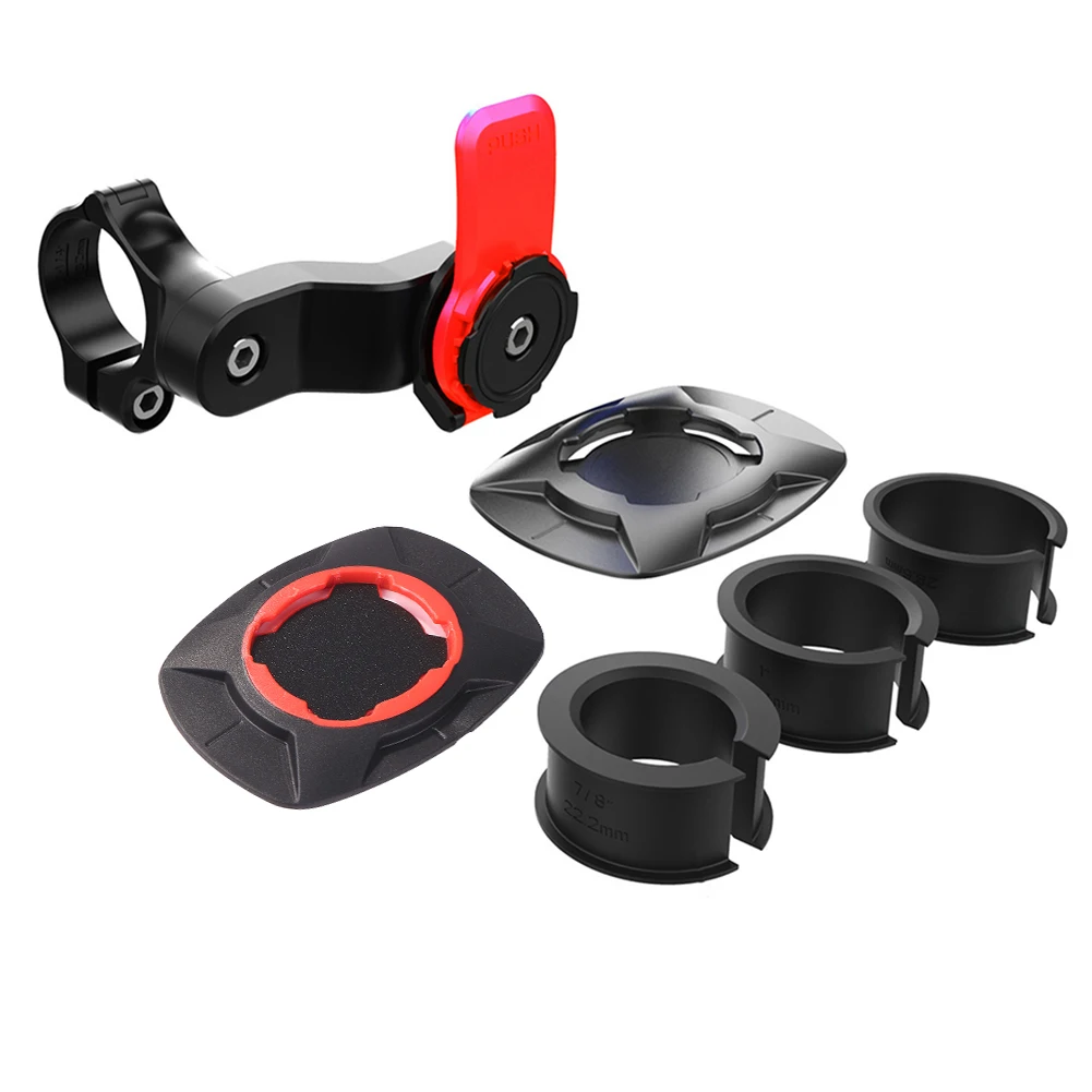 

Bicycle Phone Holder Non-Slip Adjustable Bike Mount Bracket Phone Holder Navigation Handlebar Stem Support Rack