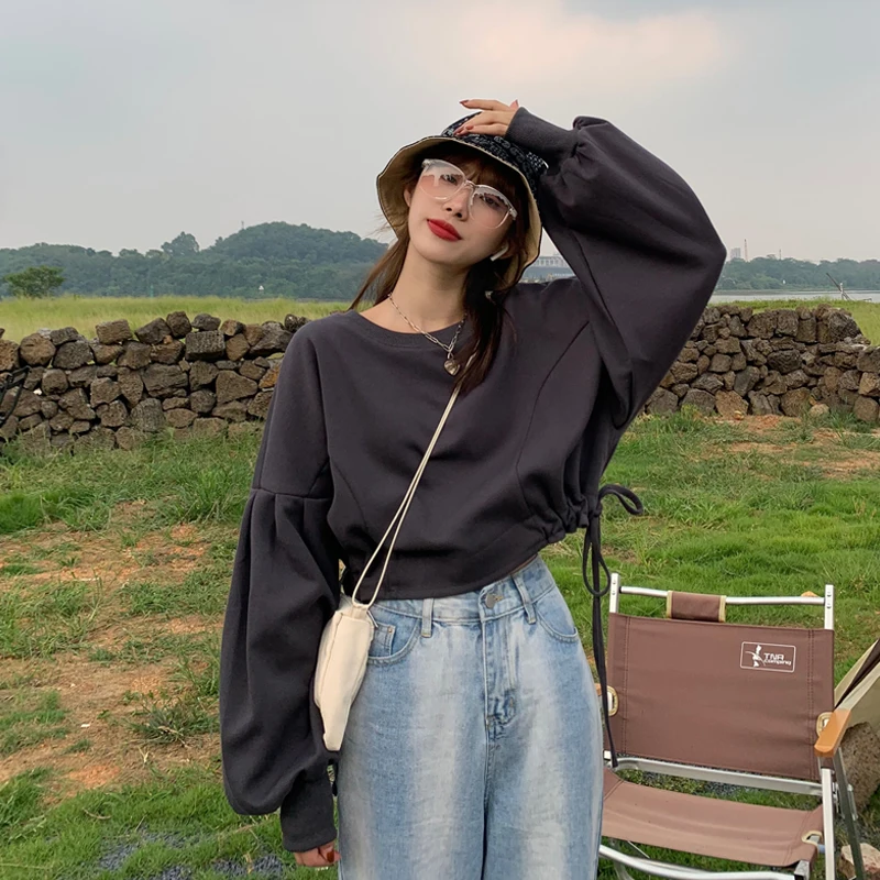 

2021 spring summer autumn new women fashion casual Girls cute Sweatshirt woman Hoodies female Lady sweatshirts