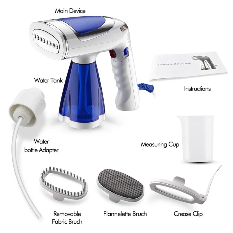 

Handheld Garment Steamer 1600W Household Fabric Steam Iron Mini Portable Vertical Travel Clothes Ironing