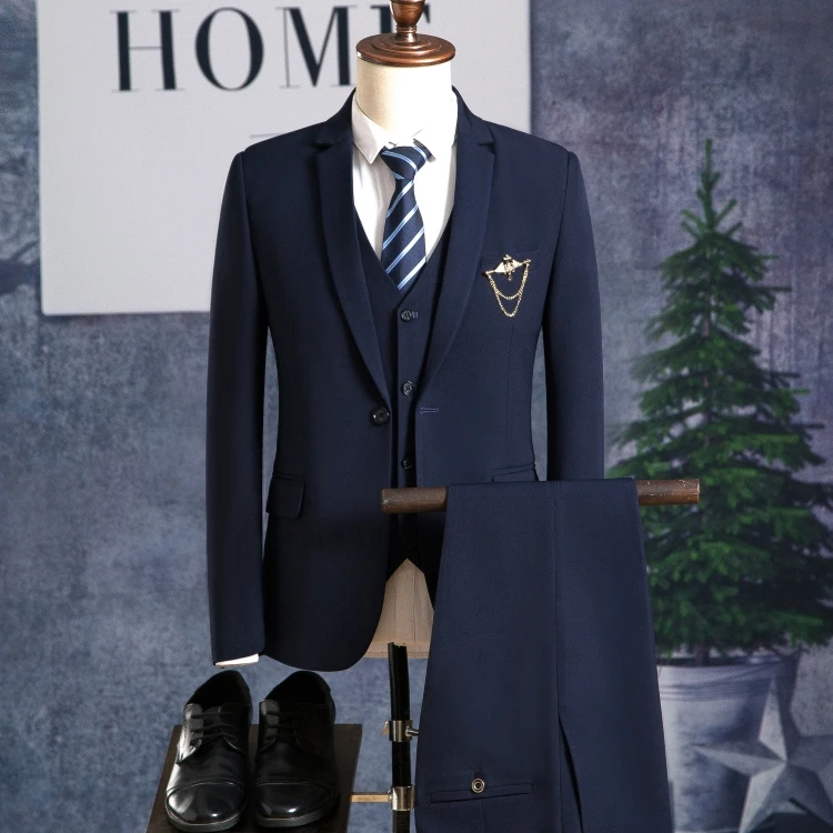 Новинка 2022 блейзеры стильный популярный мужской повседневный деловой костюм