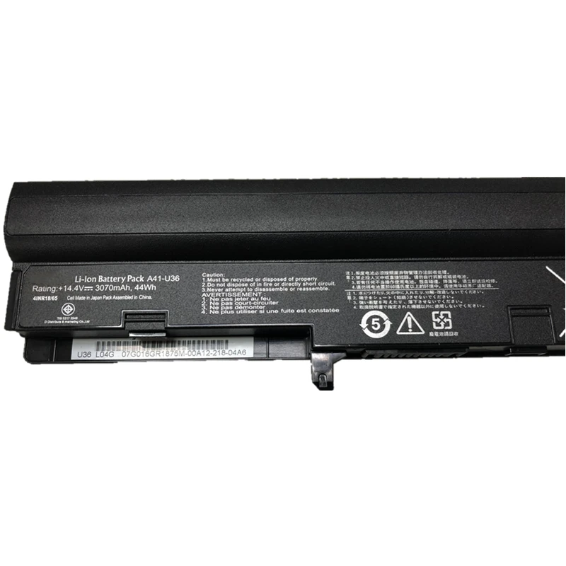 

ONEVAN Genuine laptop battery for asus A41-U36 A42-U36 U32 U32J U32U U36 U36J U36JC U36S U36SD U36SG U44 U44S U82 U82U U84