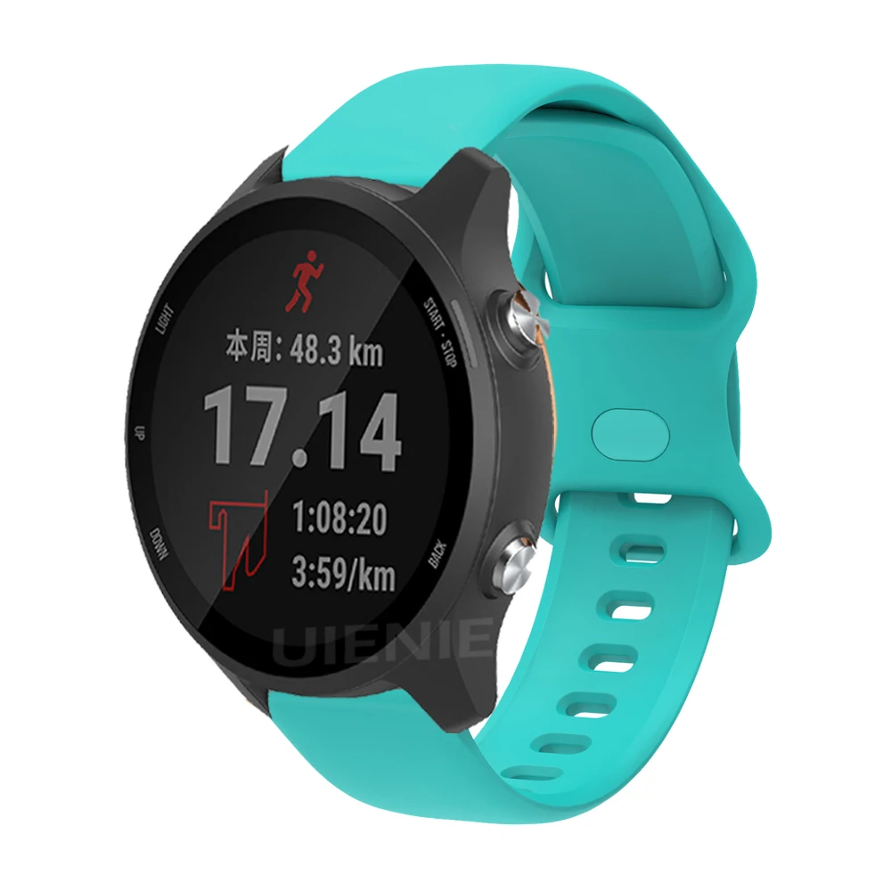 Силиконовый ремешок для часов Garmin Forerunner 20 мм 245 м 645 Vivoactive 3 | Электроника