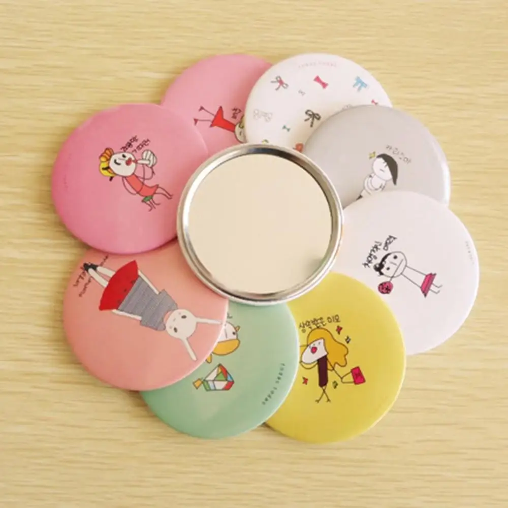 1 шт. портативное мини зеркало для макияжа|Зеркала макияжа| |