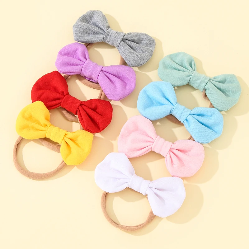 

8pcs/lot Bow Baby Headband Girl Headband Accessories Kids Hair Band Infant Hairband for Newborn