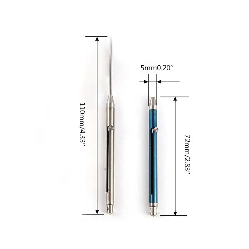 Держатель Для Зубочисток с пружинным нажимом из титанового сплава ульсветильник