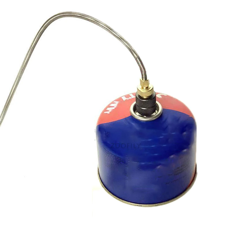 Outdoor Camping Butane Stove Gas Refill Adapter Cartridge Nozzle Bottle Type Screw Valve Canister Connector | Спорт и развлечения