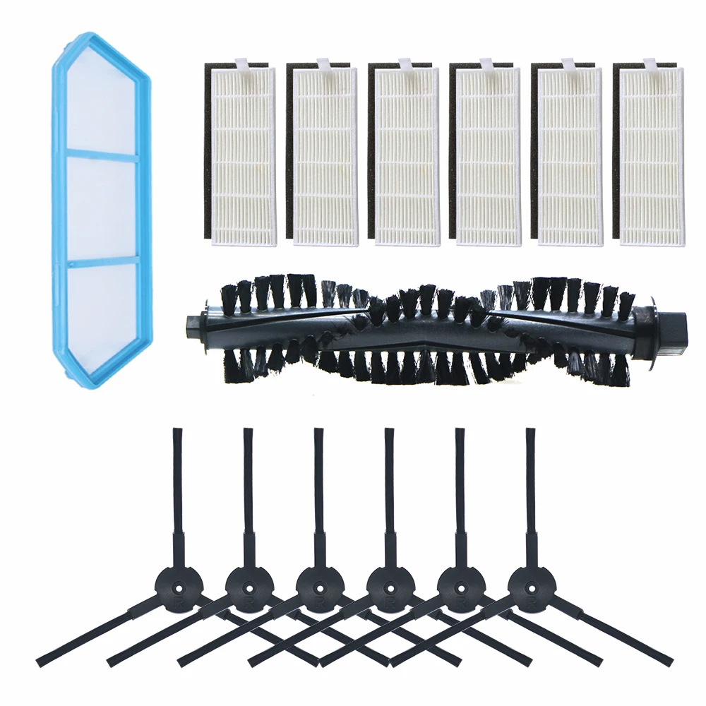 

Robot Vacuum Cleaner Replacement accessories Parts For ILIFE A4 chuwi ilife A4s A40 Kits- Filter Main Brush Side Brushes