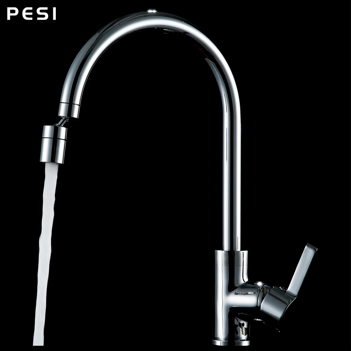 Аэратор для кухонной раковины из АБС/меди поворотный кран с большим углом 2