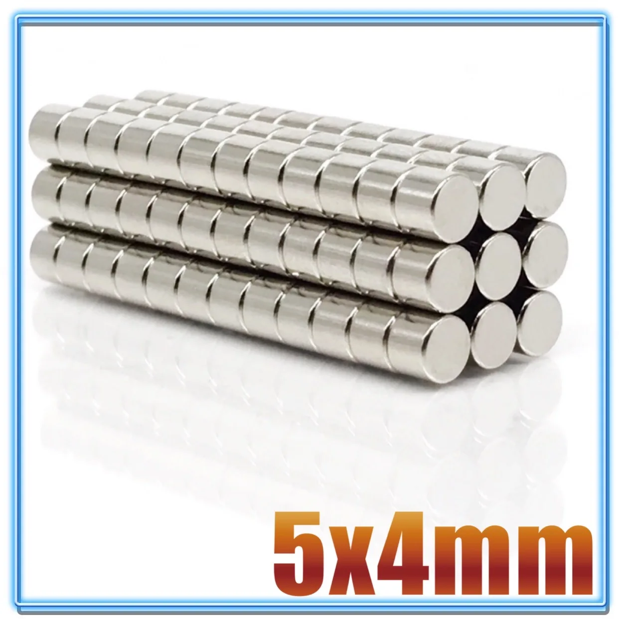 

Неодимовый магнит NdFeB N35, 20-2000 шт., 5 х4 мм, 5 х4 мм