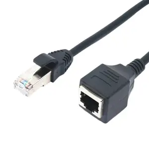 High-Speed 1000Mbps Gigabit RJ45 Compatible Cat5 Cat5e SFTP Network Connection Cable Ethernet Extension Cable 0.3m/0.6m/1m/1.5m