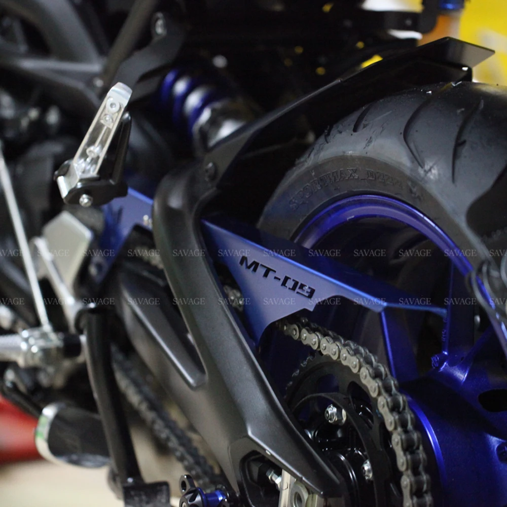 Для YAMAHA MT-09 FZ-09 2014-2016 MT09 Tracer FJ-09 2015-2017 цепи гвардейский Обложка для езды на