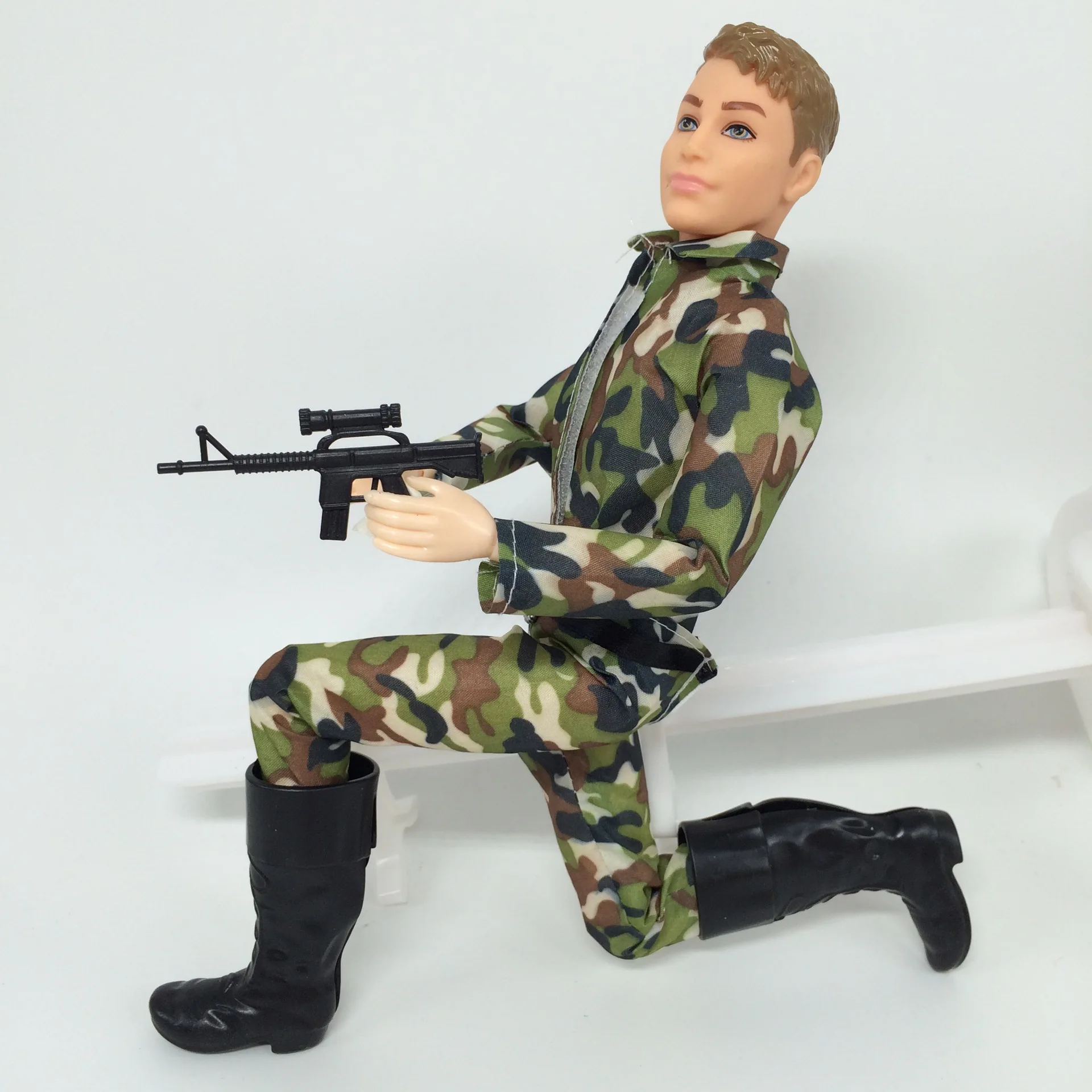 Кукла Кен из ткани одежда принца морская пехота Боевая форма наряд для мальчика 30