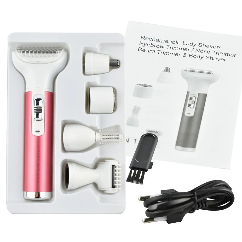 Hair Removal Tools 5 в 1 многофункциональный Женский инструмент для удаления волос уход за телом депилятор легкий для удаления волос болезненный - Цвет: Hair Removal Tools