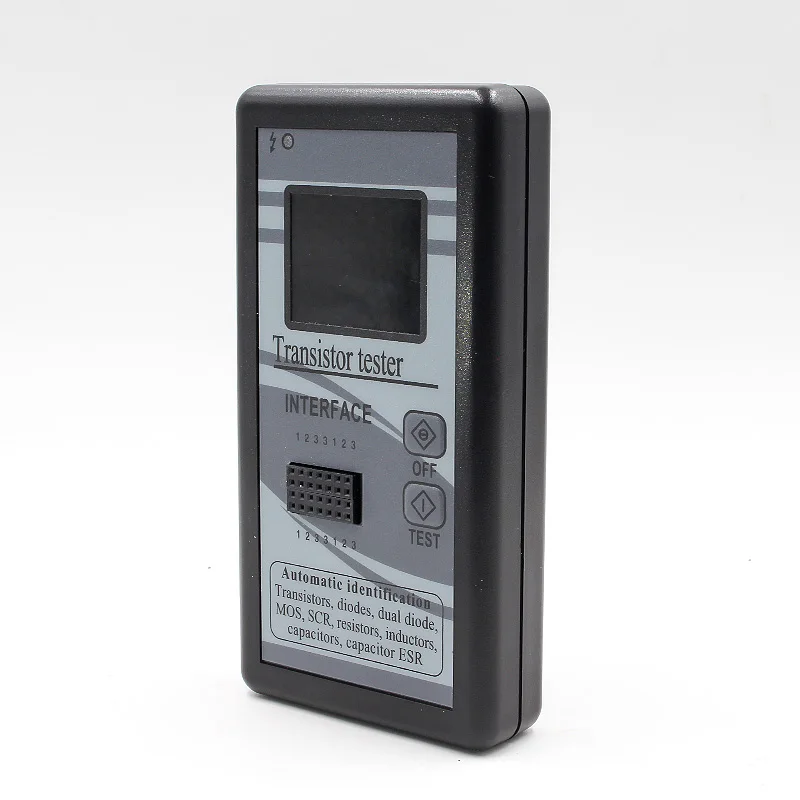 

Multi-purpose Transistor Tester 128*160 Diode Thyristor Capacitance Resistor Inductance MOSFET ESR LCR Meter TFT Color Display